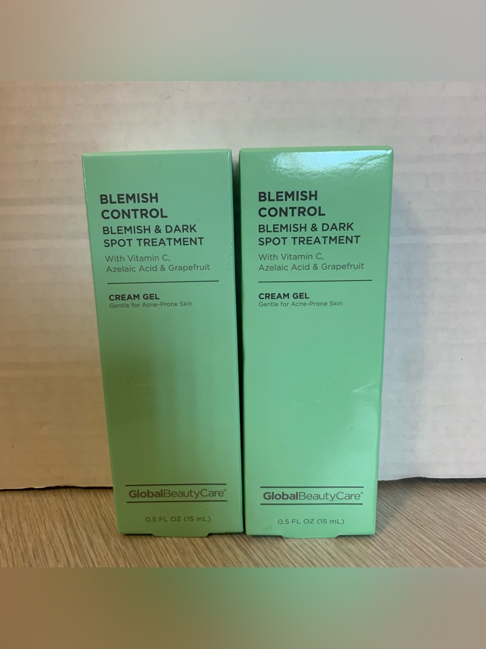 2 Global Beauty Care Blemish Control Dark Spot Treatment Face Cream Gel 0.5 OZ